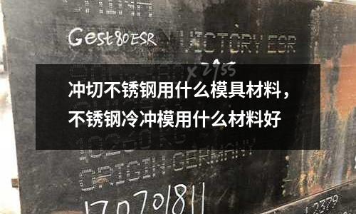 沖切不銹鋼用什么模具材料,不銹鋼冷沖模用什么材料好