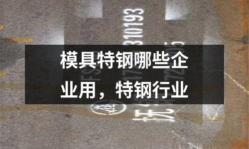 模具特鋼哪些企業(yè)用，特鋼行業(yè)