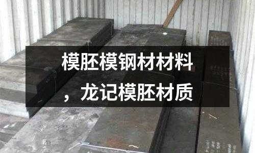 模胚模鋼材材料,龍記模胚材質