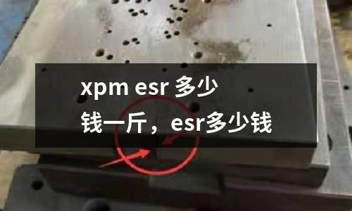 xpm esr 多少錢一斤,esr多少錢