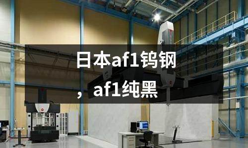 日本af1鎢鋼，af1純黑