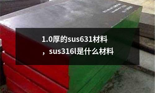 1.0厚的sus631材料，sus316l是什么材料