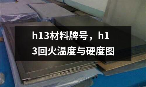 h13材料牌號，h13回火溫度與硬度圖