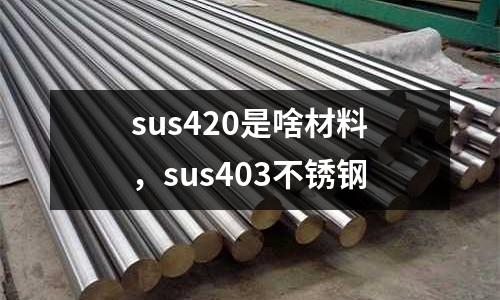 sus420是啥材料,sus403不銹鋼