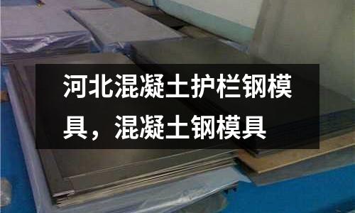 河北混凝土護欄鋼模具,混凝土鋼模具