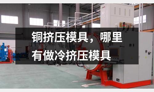 銅擠壓模具,哪里有做冷擠壓模具