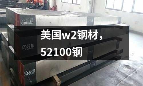 美國(guó)w2鋼材,52100鋼