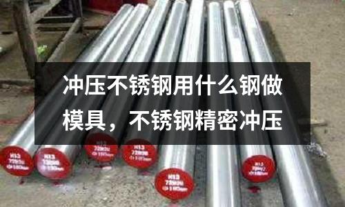 沖壓不銹鋼用什么鋼做模具,不銹鋼精密沖壓