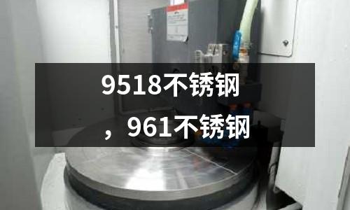 9518不銹鋼,961不銹鋼