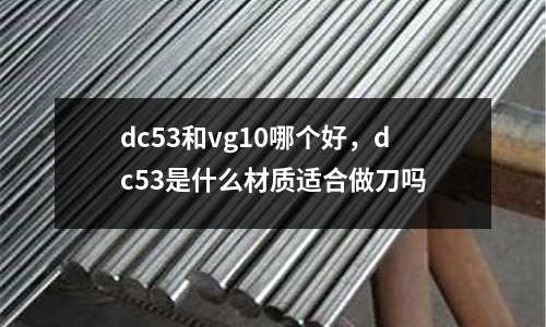 dc53和vg10哪個好,dc53是什么材質(zhì)適合做刀嗎
