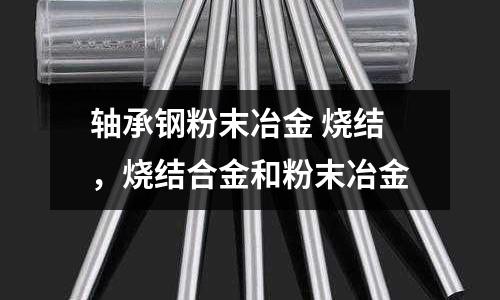 軸承鋼粉末冶金 燒結，燒結合金和粉末冶金