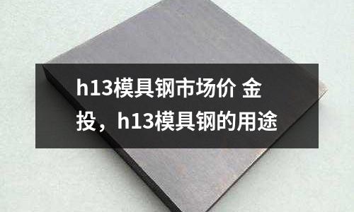 h13模具鋼市場價 金投,h13模具鋼的用途