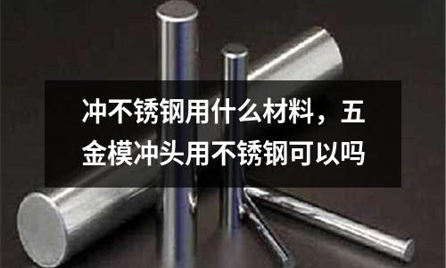 沖不銹鋼用什么材料，五金模沖頭用不銹鋼可以嗎