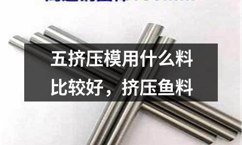 五擠壓模用什么料比較好,擠壓魚料