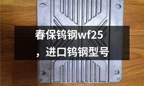 春保鎢鋼wf25,進口鎢鋼型號