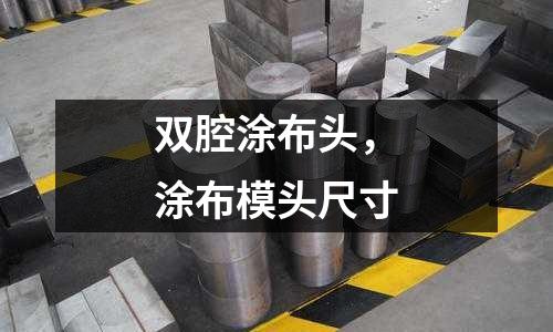 雙腔涂布頭,涂布模頭尺寸