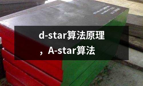 d-star算法原理,A-star算法