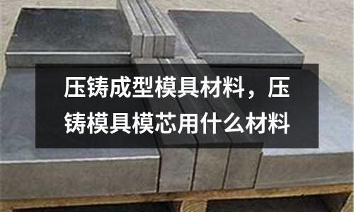 壓鑄成型模具材料，壓鑄模具模芯用什么材料