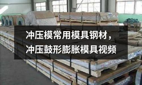 沖壓模常用模具鋼材，沖壓鼓形膨脹模具視頻