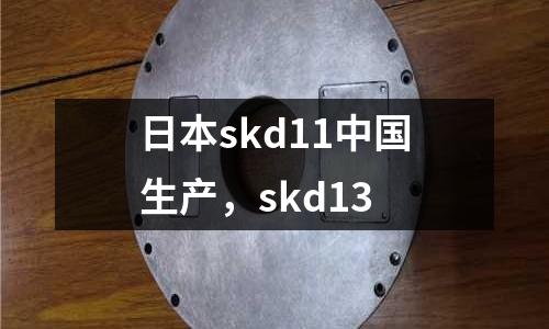 日本skd11中國生產,skd13