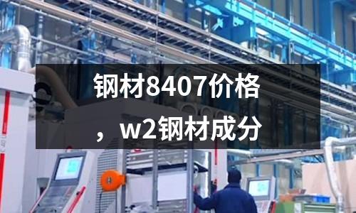 鋼材8407價格，w2鋼材成分