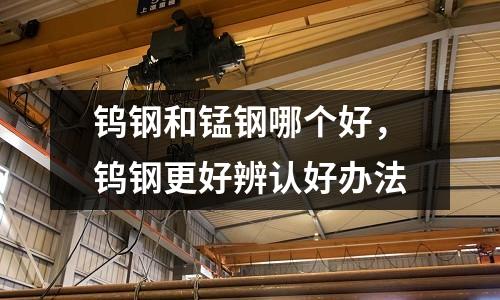 鎢鋼和錳鋼哪個好,鎢鋼更好辨認好辦法