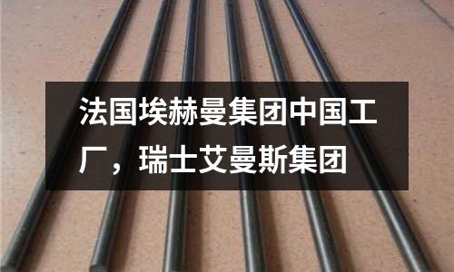 法國埃赫曼集團中國工廠,瑞士艾曼斯集團