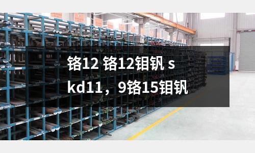 鉻12 鉻12鉬釩 skd11，9鉻15鉬釩