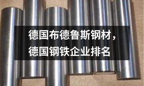 德國布德魯斯鋼材,德國鋼鐵企業排名