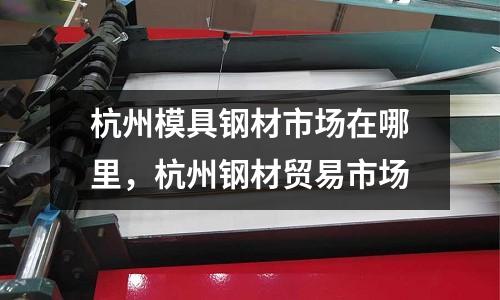 杭州模具鋼材市場在哪里，杭州鋼材貿易市場