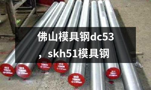 佛山模具鋼dc53，skh51模具鋼