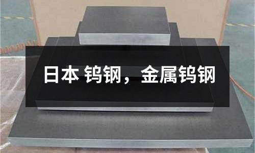 日本 鎢鋼,金屬鎢鋼