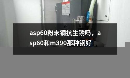 asp60粉末鋼抗生銹嗎,asp60和m390那種鋼好