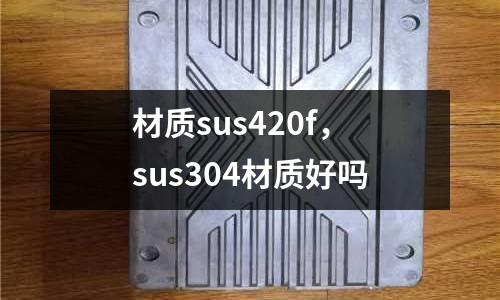 材質sus420f，sus304材質好嗎