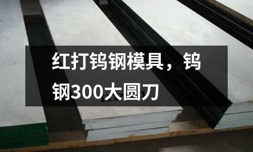 紅打鎢鋼模具，鎢鋼300大圓刀