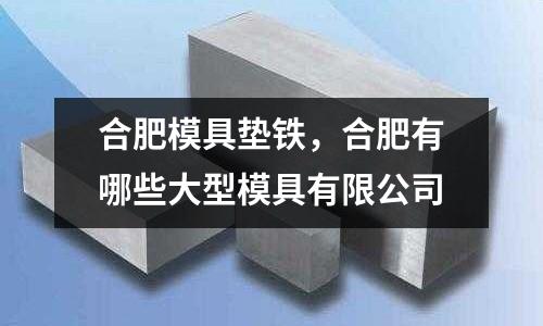 合肥模具墊鐵，合肥有哪些大型模具有限公司