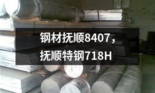 鋼材撫順8407，撫順特鋼718H