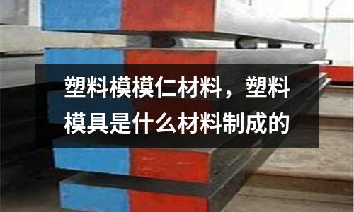塑料模模仁材料,塑料模具是什么材料制成的