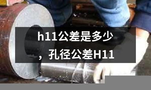 h11公差是多少，孔徑公差H11