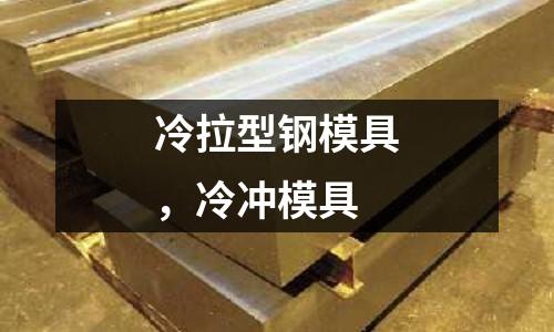 冷拉型鋼模具，冷沖模具