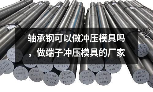 軸承鋼可以做沖壓模具嗎，做端子沖壓模具的廠家