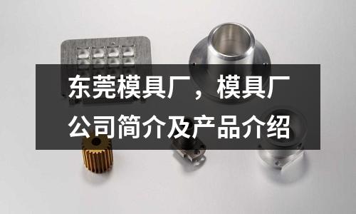 東莞模具廠，模具廠公司簡介及產品介紹