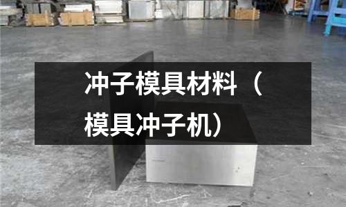 沖子模具材料（模具沖子機）