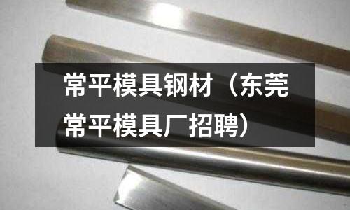 常平模具鋼材（東莞常平模具廠招聘）