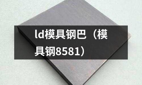 ld模具鋼巴（模具鋼8581）