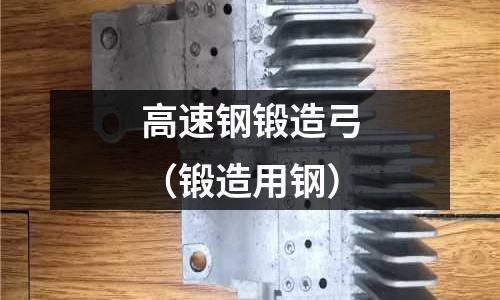 高速鋼鍛造弓（鍛造用鋼）