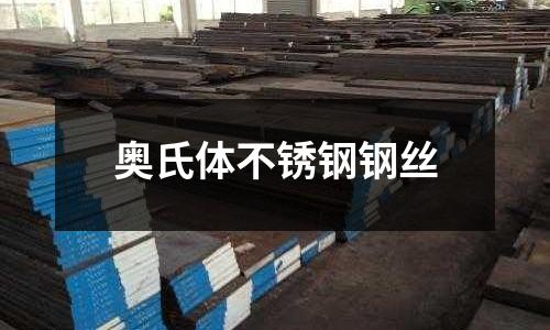 奧氏體不銹鋼鋼絲