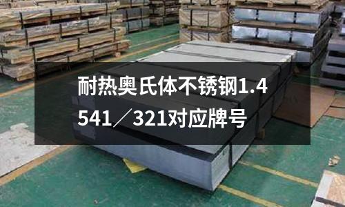 耐熱奧氏體不銹鋼1.4541／321對應牌號
