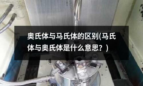 奧氏體與馬氏體的區別(馬氏體與奧氏體是什么意思？)