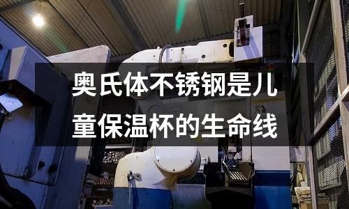 奧氏體不銹鋼是兒童保溫杯的生命線